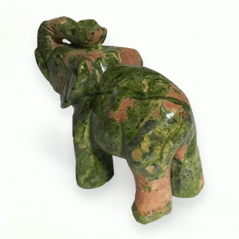 Слон из унакита "Весельчак"