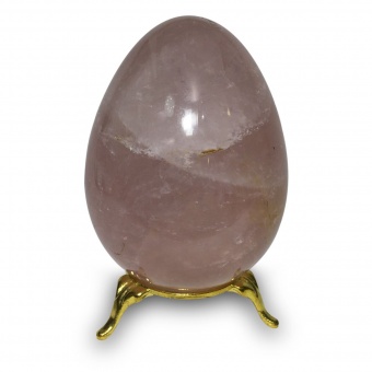 Яйцо из натурального камня. Яйцо из розового кварца